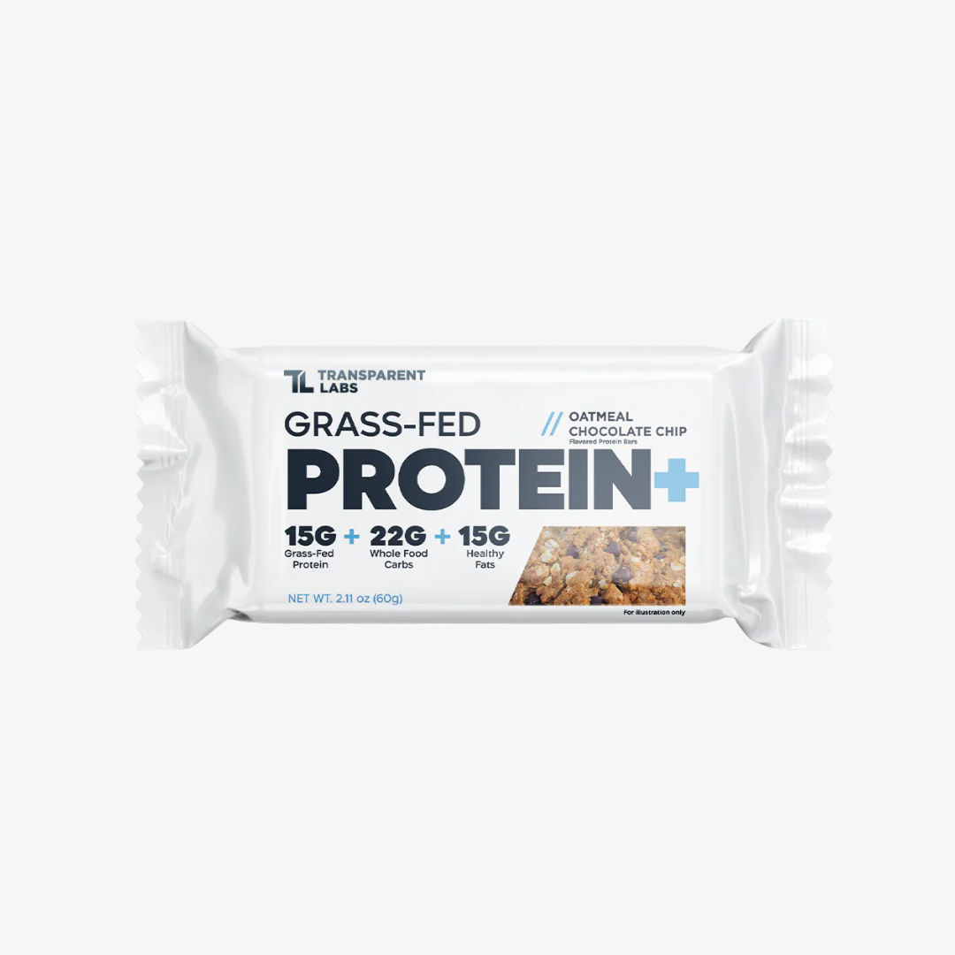 Proteinriegel aus Weidehaltung, Haferflocken, Schokoladenstückchen