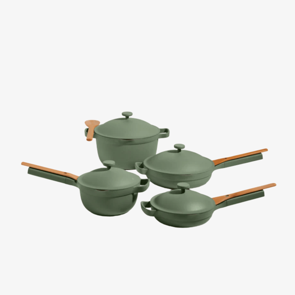 Kochgeschirr-Set – Salbei