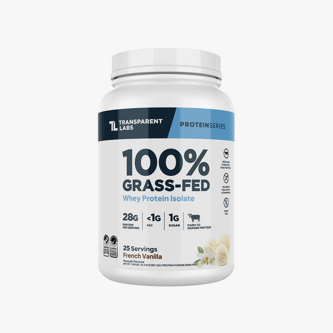 Molkenproteinisolat von Weidetieren – Französische Vanille