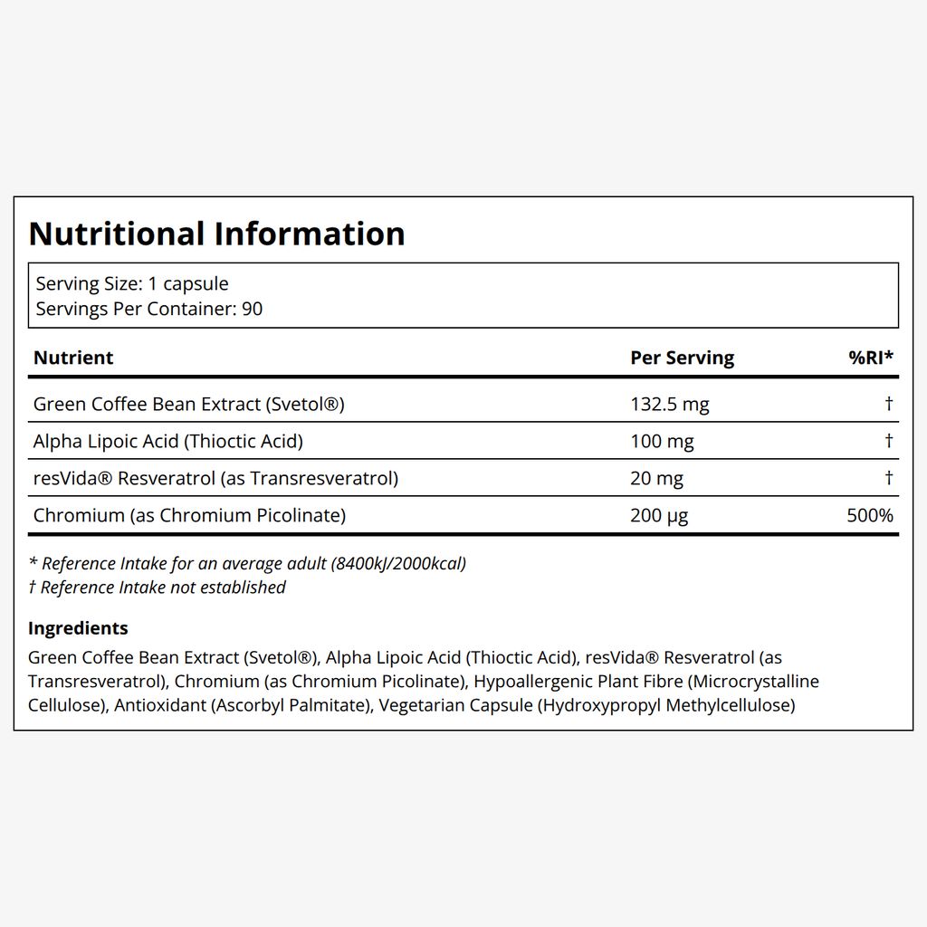 Metabolic Xtra mit Svetol Grünkaffee-Extrakt - Image 2