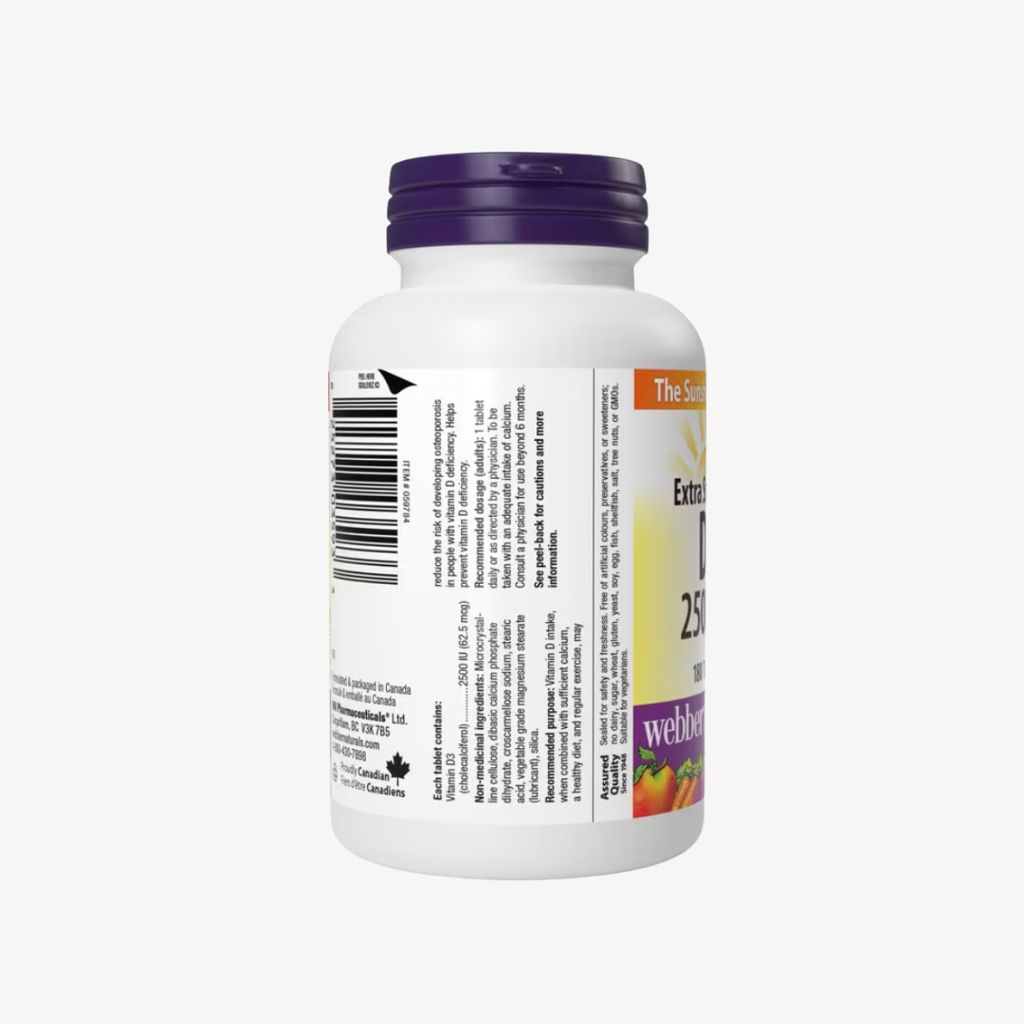 Extra Starkes Vitamin D3 2500 IE - Image 3