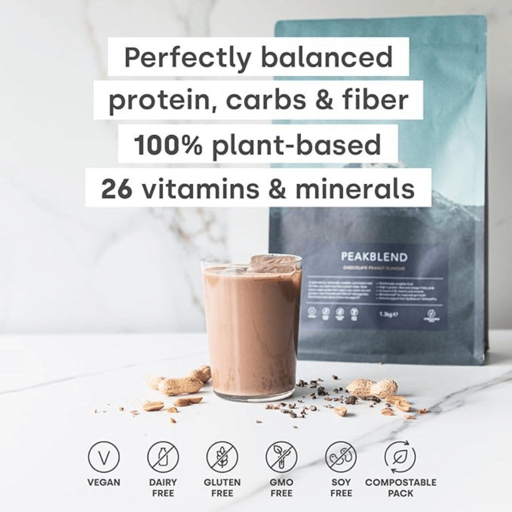 Peakblend – Veganer Mahlzeitenersatz – Schoko-Erdnuss - Image 5
