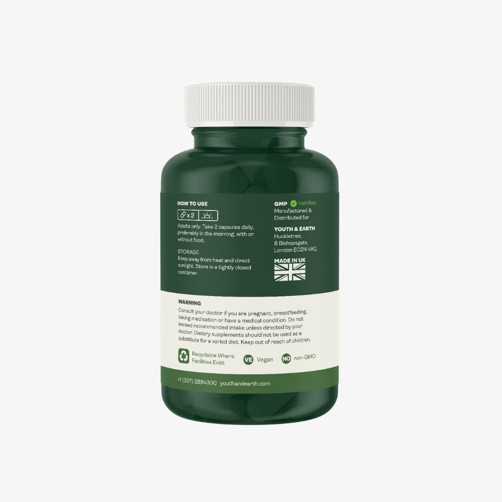 Nervenwachstumsfaktor (Vollspektrum-Löwenmähnenpilz, Rhodiola, Ginseng, Bioperin) – 500 mg - Image 3
