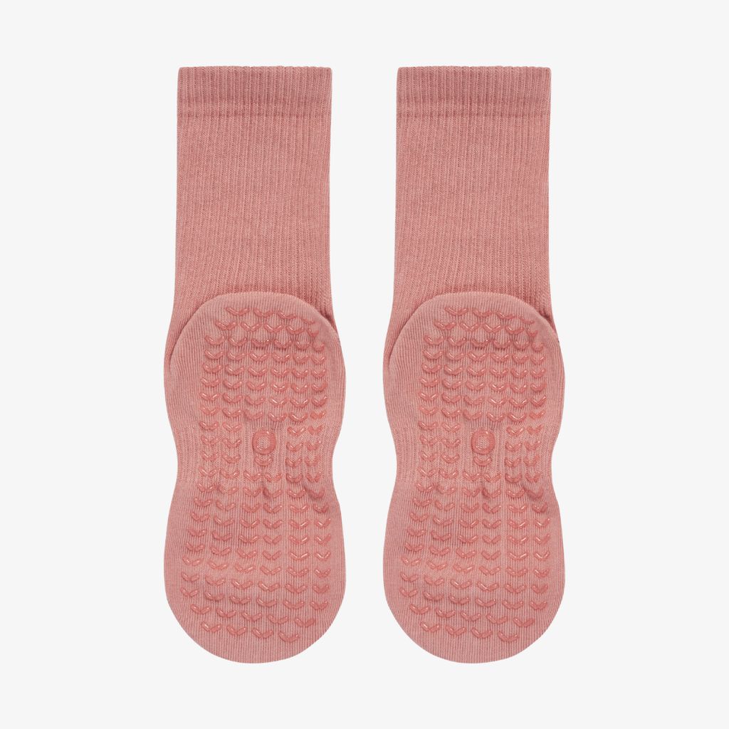 ÔWEAR Essentials Pilates-Socken mit Grip – Rosa - Image 4