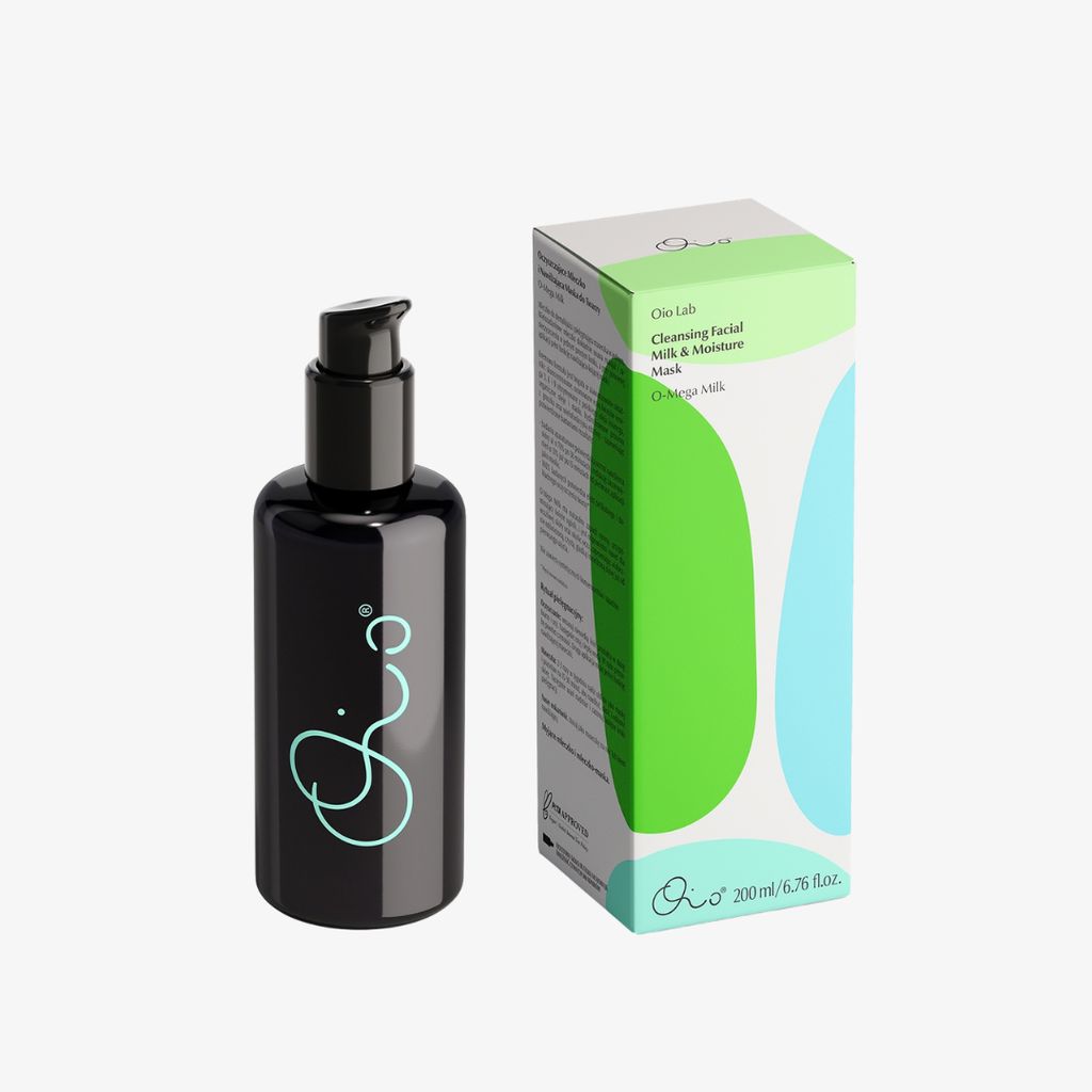 O-Mega Milk Cleansing Facial Milk & Moisture Mask