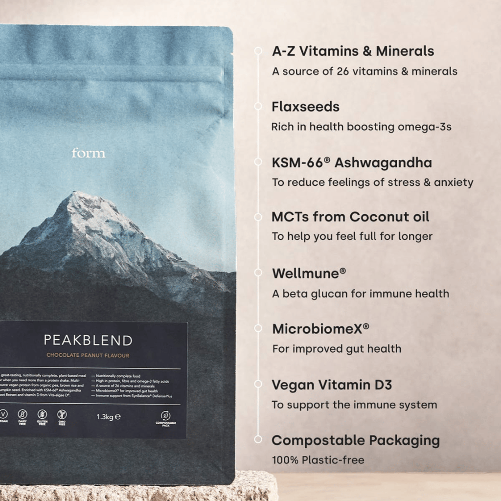 Peakblend – Veganer Mahlzeitenersatz – Schoko-Erdnuss - Image 4