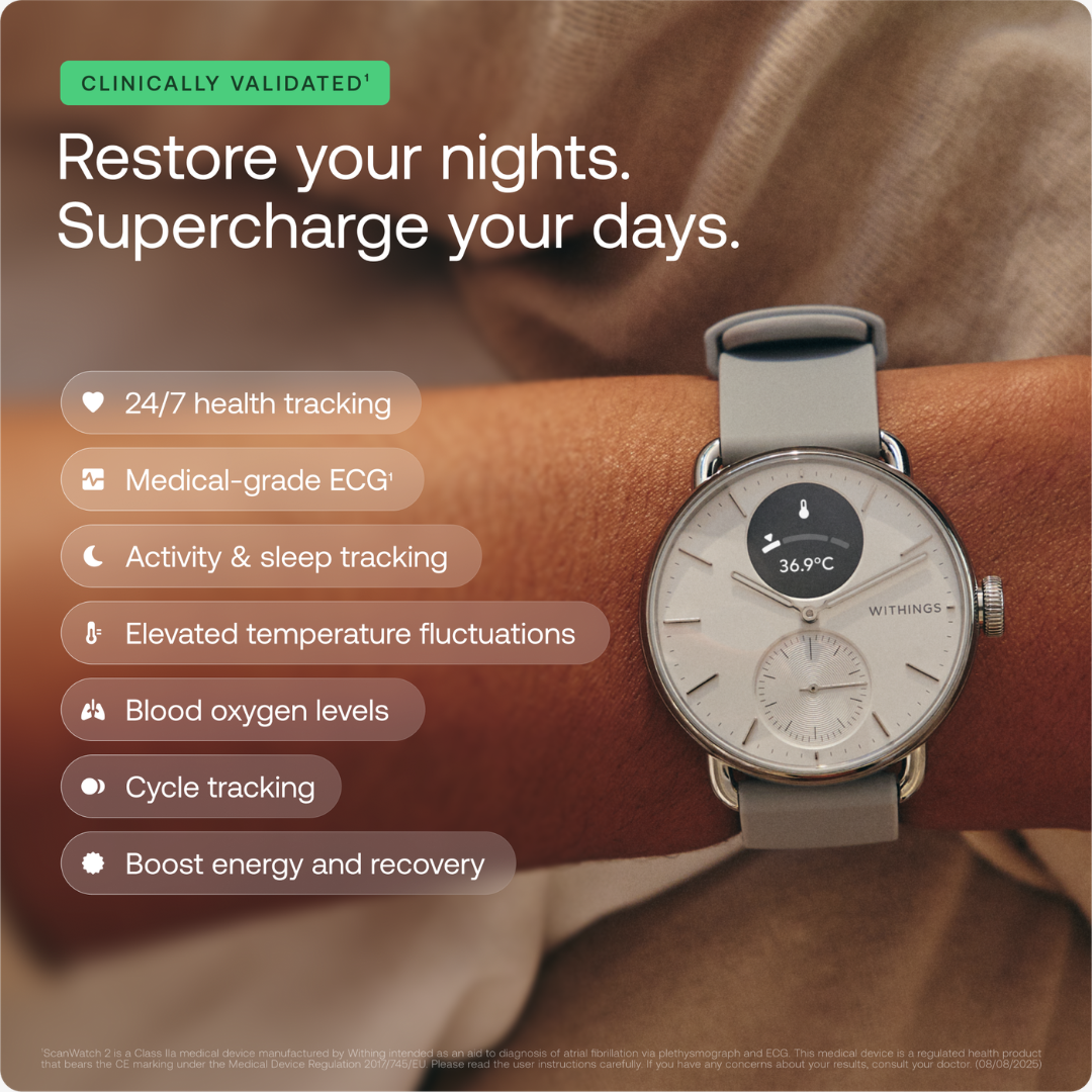 Scanwatch 2 - Rosegold Blue - Image 8