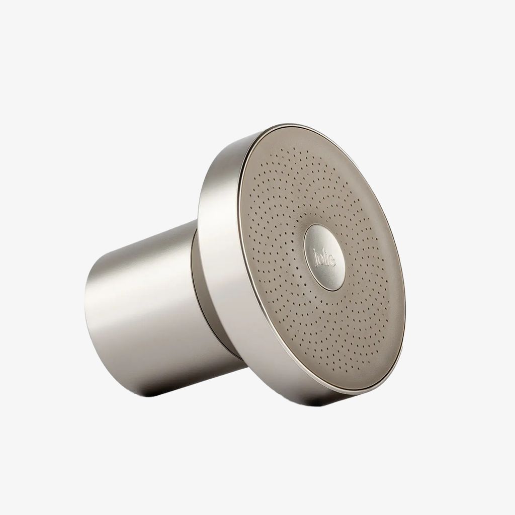 Duschkopf mit Filter – Gebürsteter Stahl - Image 1