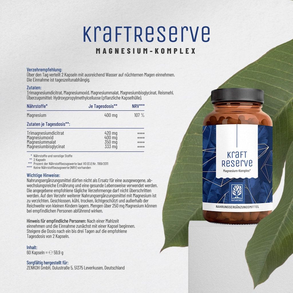 Kraftreserve Magnesium-Komplex - Image 5