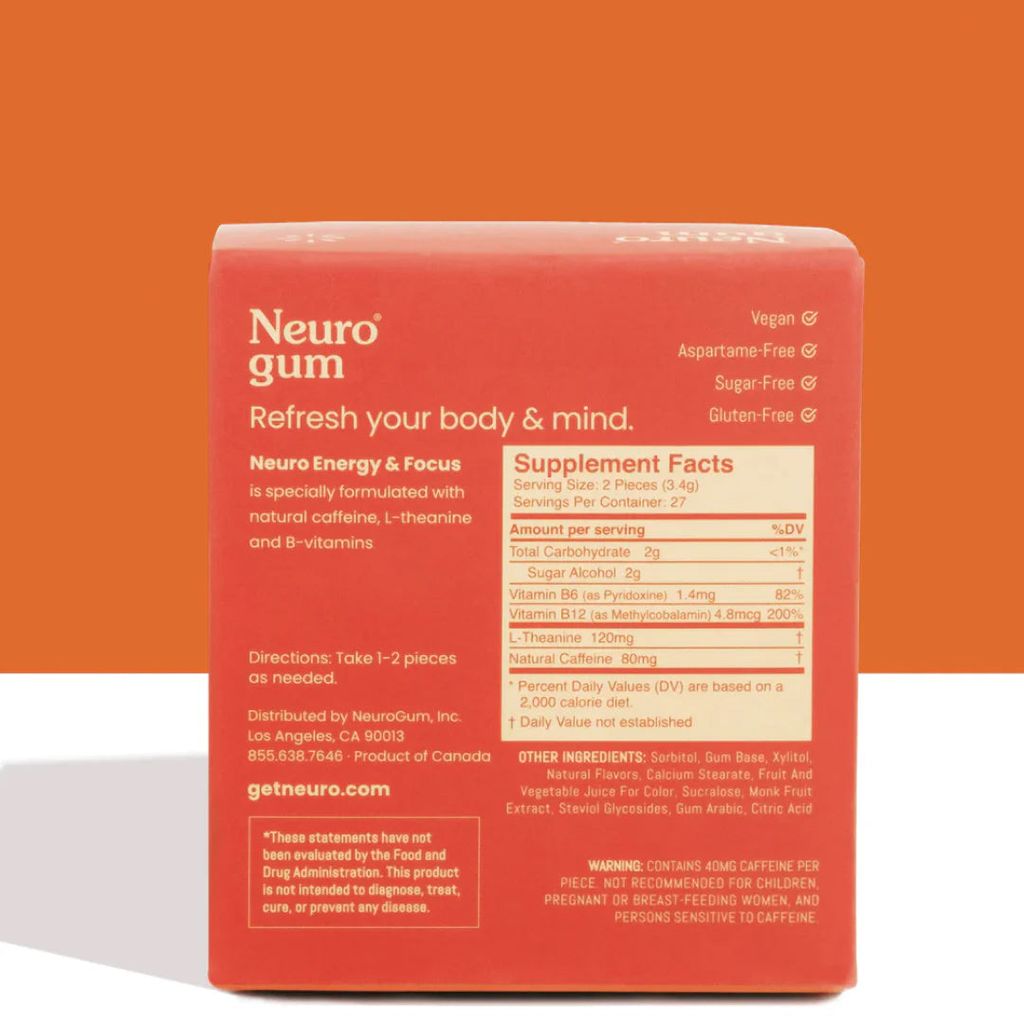 Neuro Gum Energy & Focus – Zimt - Image 3