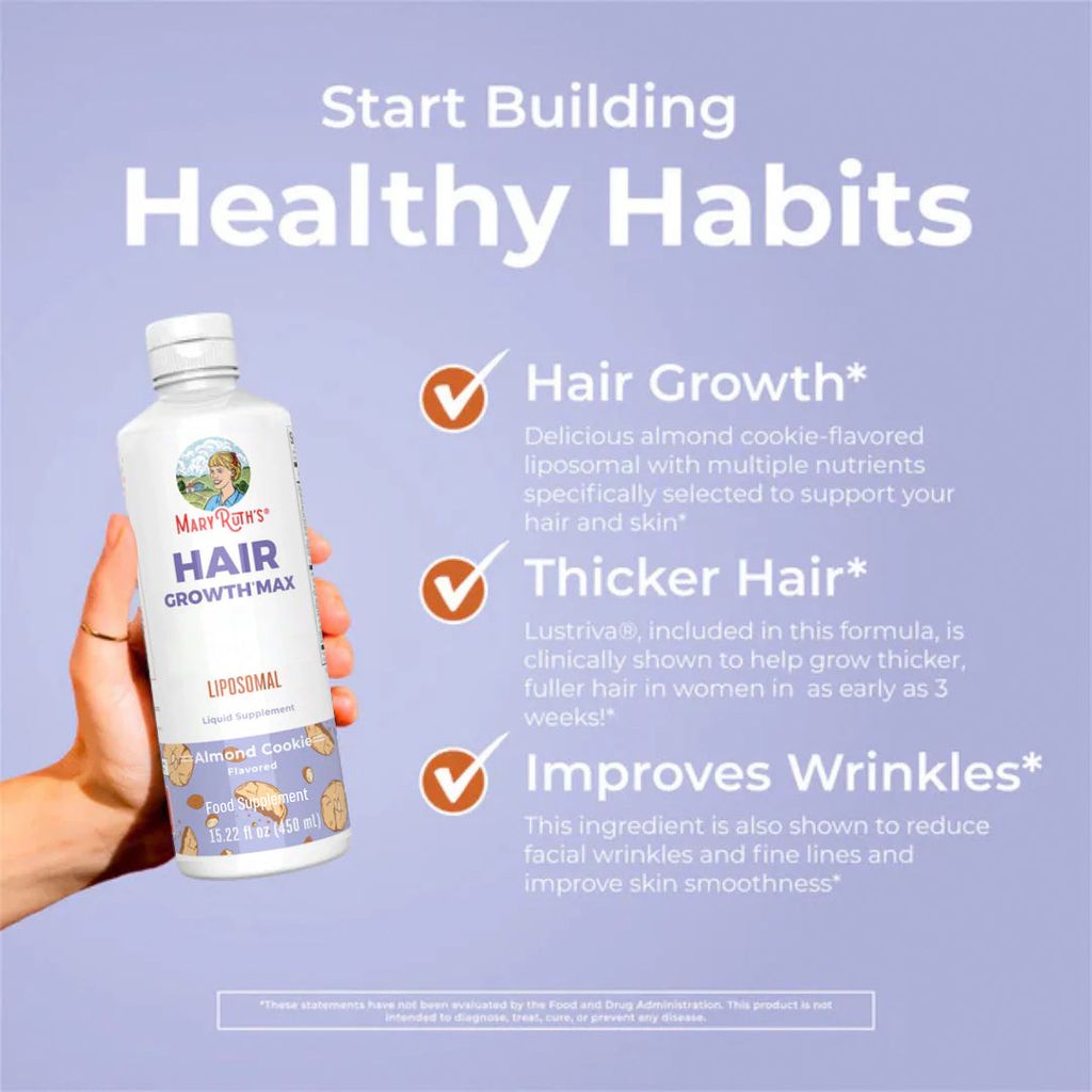 Hair Growth Max Liposomal - Mandel-Cookie - Image 3