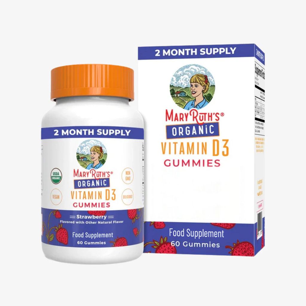 Vitamin-D3-Gummibärchen – Erdbeere - Image 1