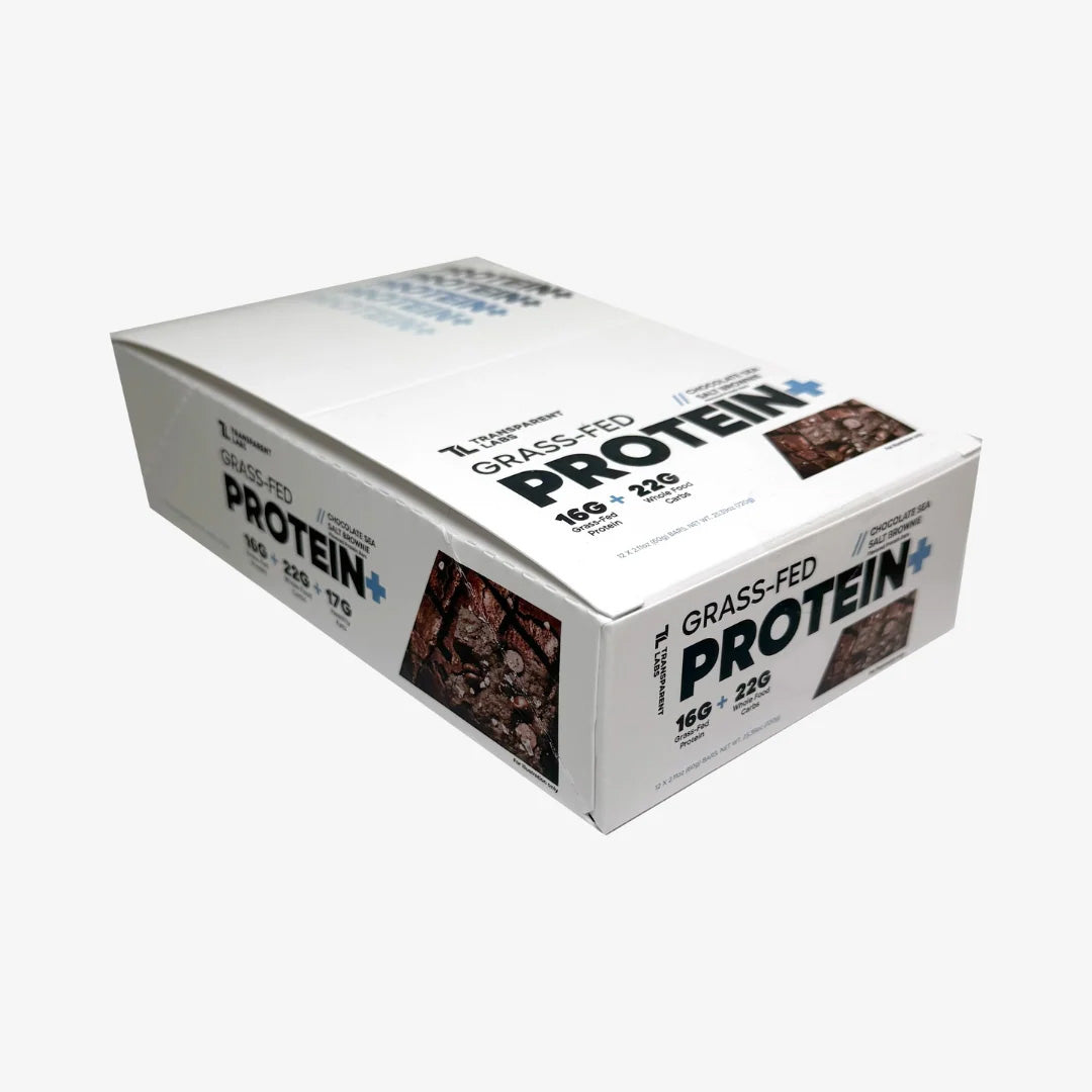 Proteinriegel aus Weidehaltung, Schokoladen-Meersalz-Brownie - Image 3